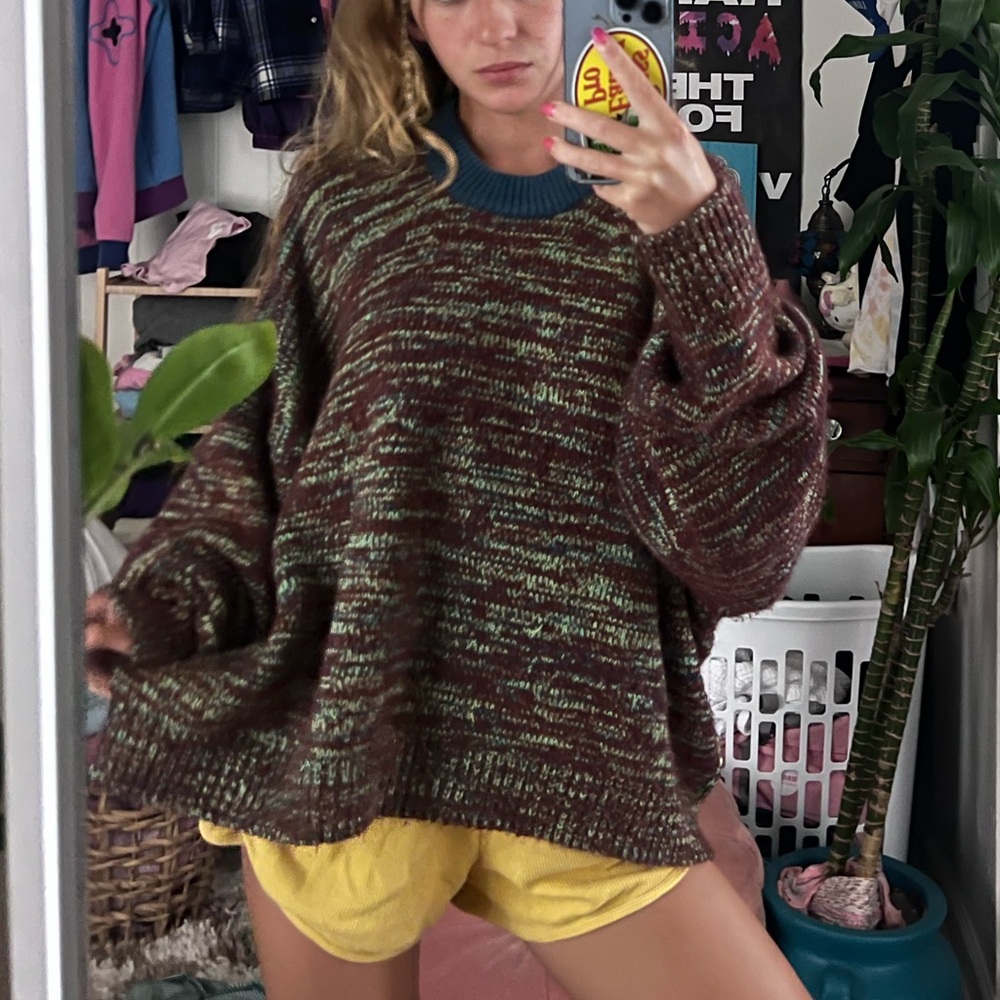 BDG URBAN OUTFITTERS Cozy Multicolor Sweater